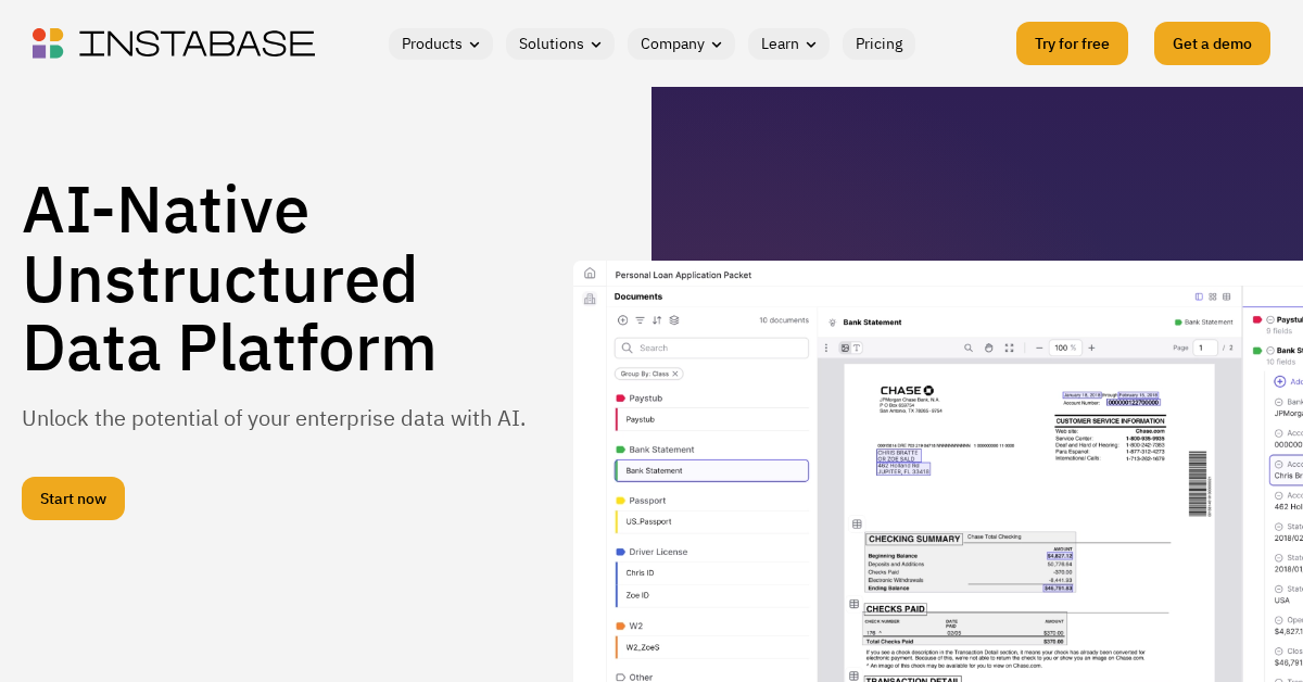 Instabase Review: AI-Powered Document Processing & Workflow Automation