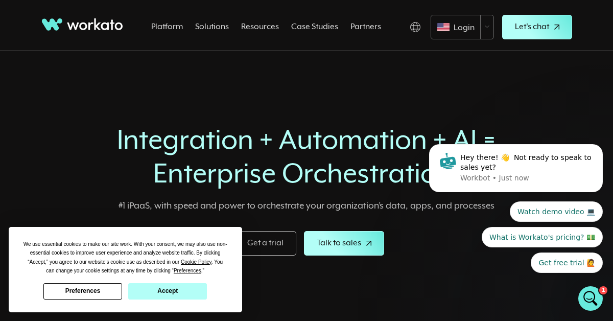 Workato Review: AI-Powered Business Automation